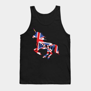 Brexit Unicorn funny political humor stay EU t-shirt Tank Top